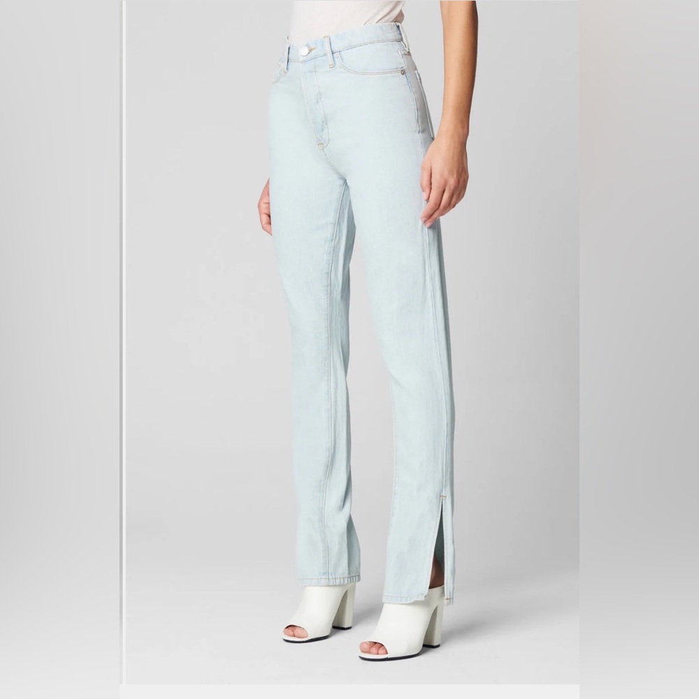 Blank NYC Cooper Straight Leg Jean W/ Slit - NWT - Size 30